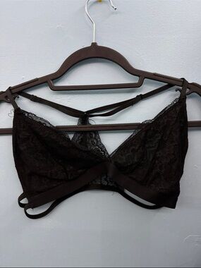 Essentials Black Lace Bralette - Women Intimates & Sleepwear
